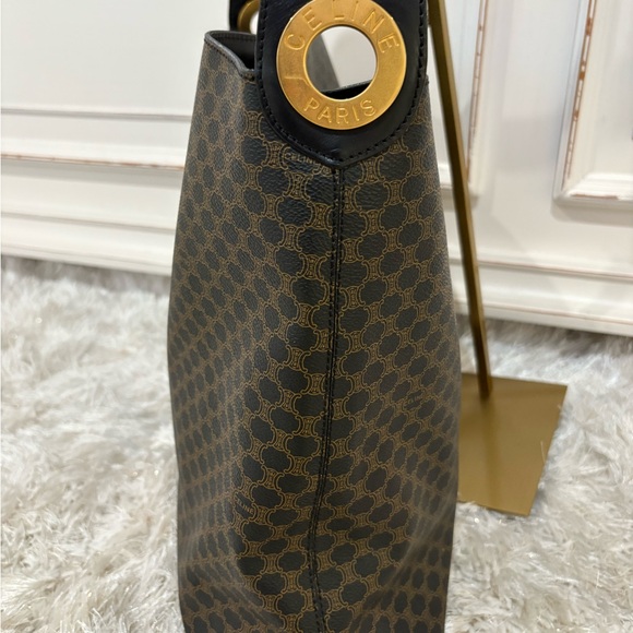 Vintage Celine macadam canvas shoulder bag - Picture 4 of 9